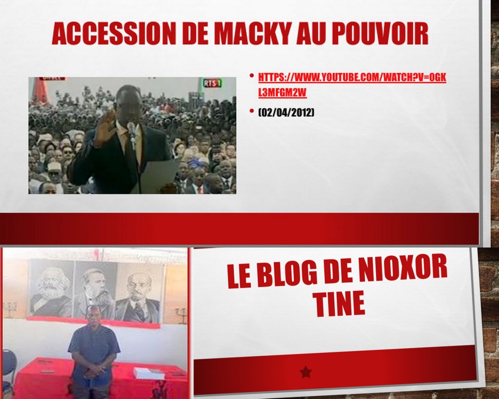 BLOG DE NIOXOR TINE, AN XII: RETOUR SUR LE DIXIÈME&nbsp;ANNIVERSAIRE