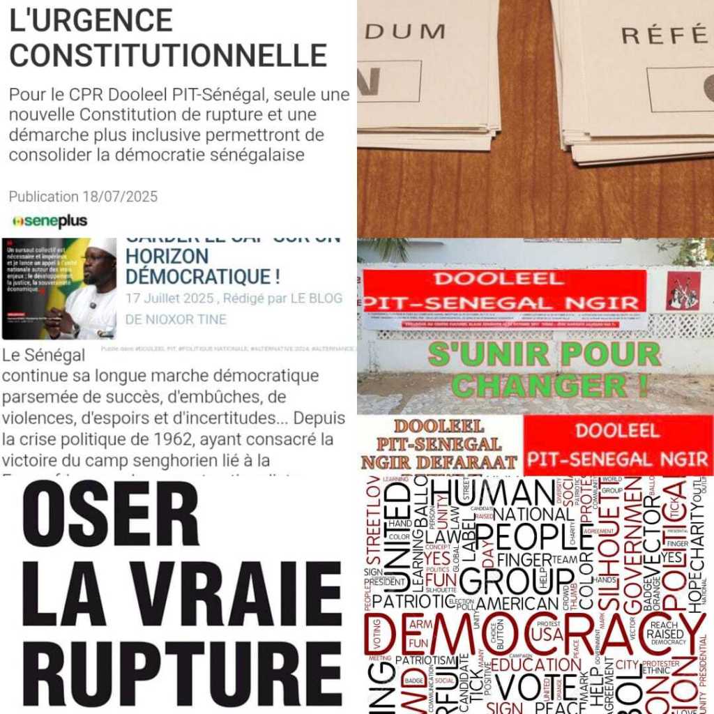 GARDER LE CAP SUR UN HORIZON DÉMOCRATIQUE&nbsp;!